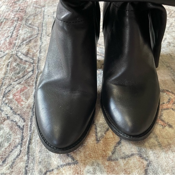 Jimmy Choo Music Stretch-Shaft Mid-Calf Boot in Black Leather Women’s Size EU 39 - Picture 11 of 15